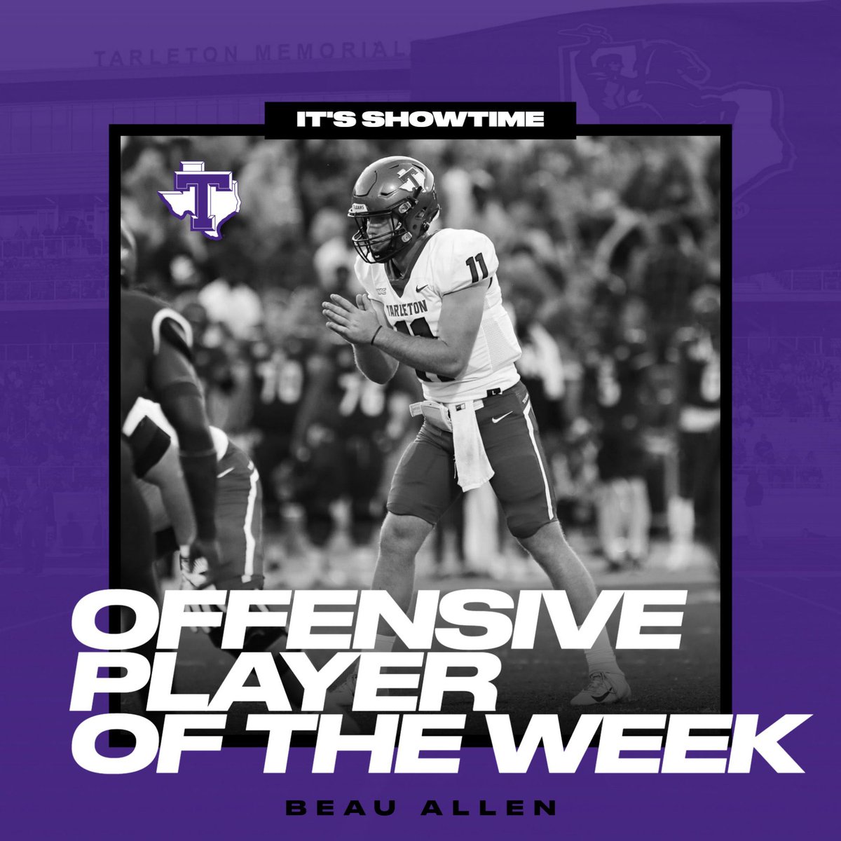 CoachFields01's tweet photo. 🚨🚨🚨@BeauAllen11 is currently 2nd in FCS in passing yards (1,139) and tied for 4th in passing TDs (10). Looks like an early candidate for the Walter Payton Award! What are your thoughts @TexanBarstool ?? #ItsBeauTime #BeauKnows #FCSOffensiveMVP🚨🚨🚨 https://t.co/afmND3Avsz