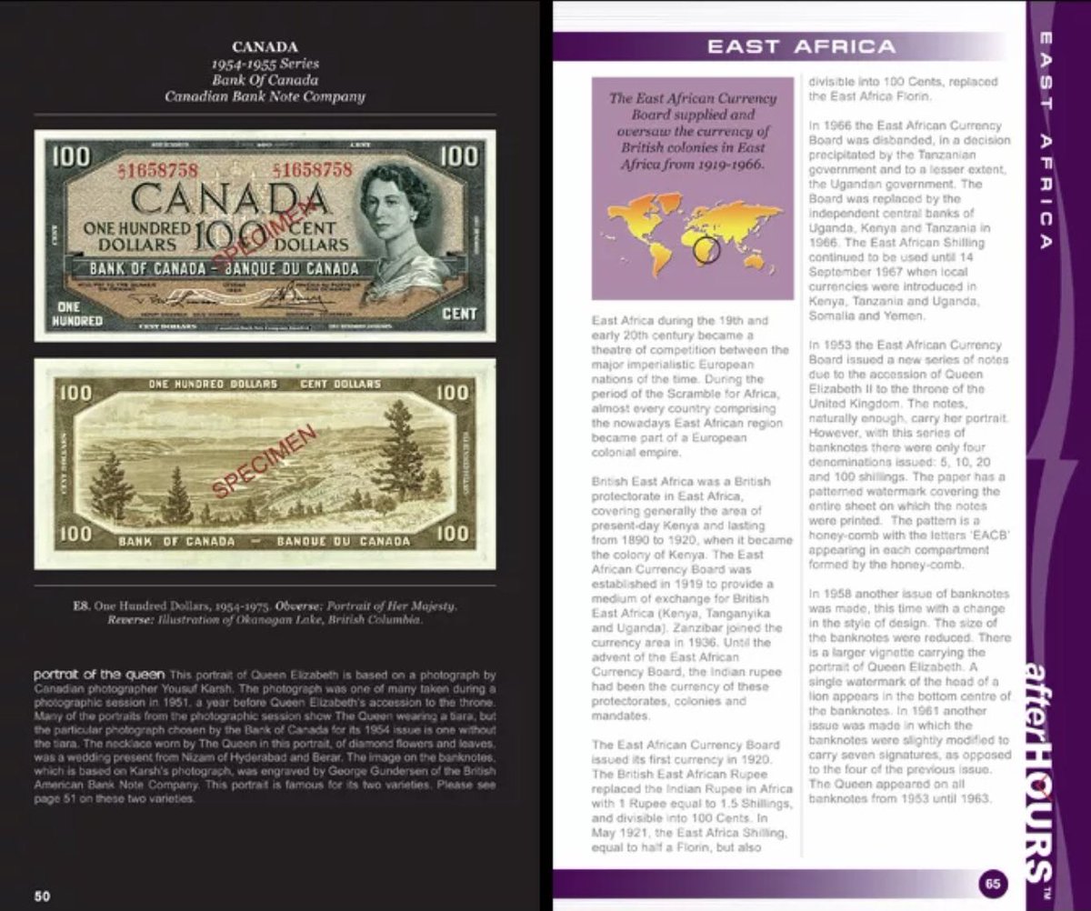 Remembering HM Queen Elizabeth II through her portraits on banknotes of 29 countries. Over 500 full-colour high resolution banknotes. 230 pages. 2006. $24.99. Any enquiries pls message me, WhatsApp +60176976943 or email petereu@icloud.com. 

#QueenElizabeth #QueenElizabethII