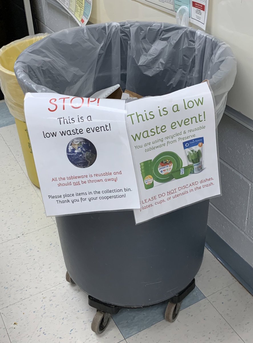 Using our reusable party kits at our BT staff breakfast! These low-waste party kits were made possible by a $2000 grant through the Sustainable Jersey Grant funded by the PSE&amp;G Foundation #SJGrants <a href="/SJ_Program/">Sustainable Jersey</a> <a href="/PSEGdelivers/">PSE&G</a>