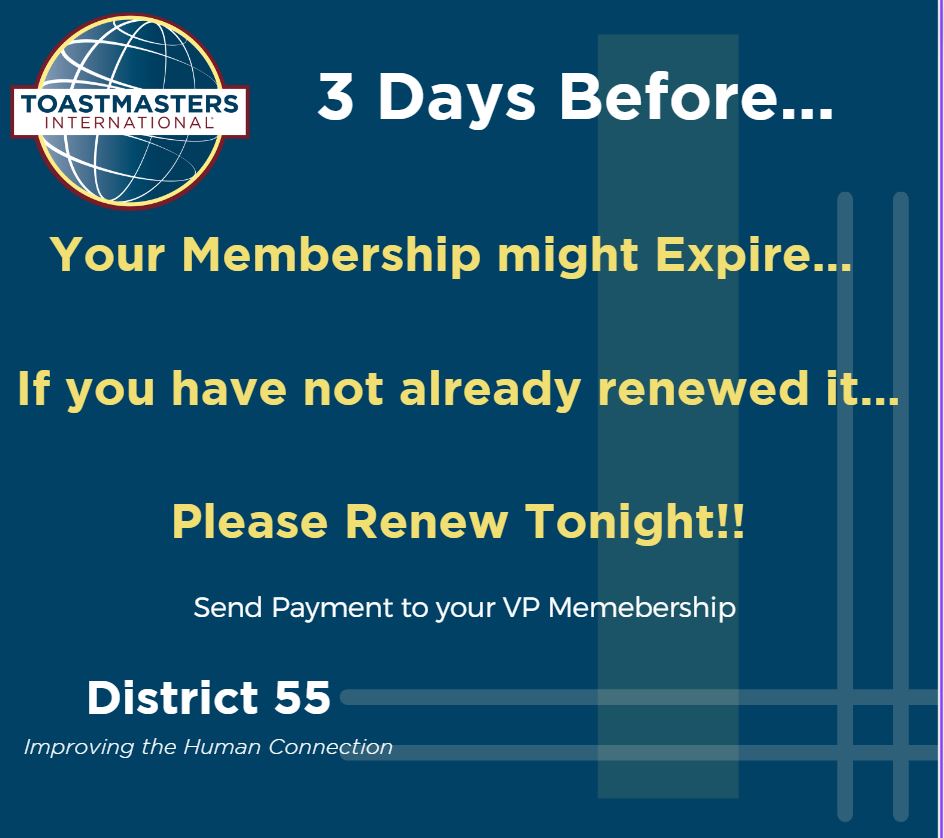 Toastmasters D55 (@toastmastersd55) on Twitter photo 