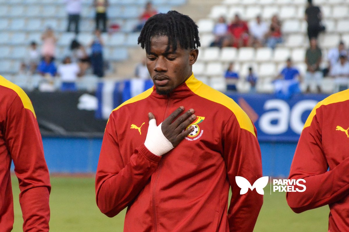 _ParvisDornu's tweet photo. [PHOTOS] 
FULL-TIME

🇳🇮 𝗡𝗜𝗖𝗔𝗥𝗔𝗚𝗨𝗔 0️⃣-1️⃣ 𝗚𝗛𝗔𝗡𝗔 🇬🇭

⚽️ 35' Fatawu Issahaku 

#BlackStars | #NICGHA 

📸: @_ParvisDornu https://t.co/91HsId47Rn