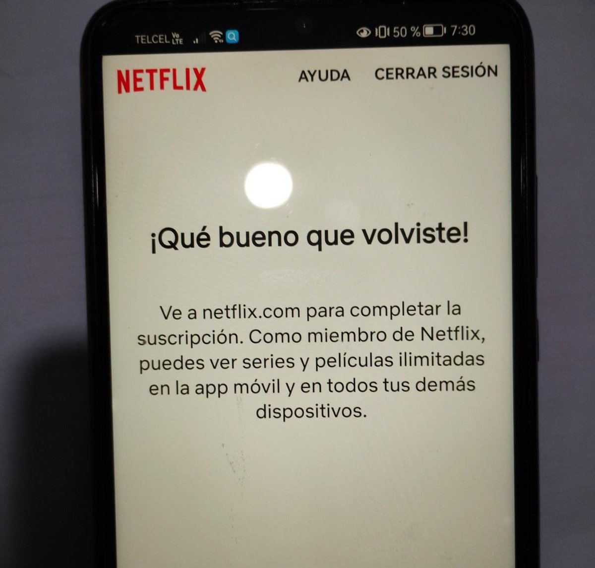 BellvDeco's tweet photo. Hola @TELMEXSoluciona
Cuento con el servicio de internet desde hace mas de un año donde se incluyen los beneficios disney + y @netflix. Desde hace un par de meses que la cuenta de netflix me dice que esta inactiva pero en los recibos aun me cobran la membresia https://t.co/KBYGUezuOJ