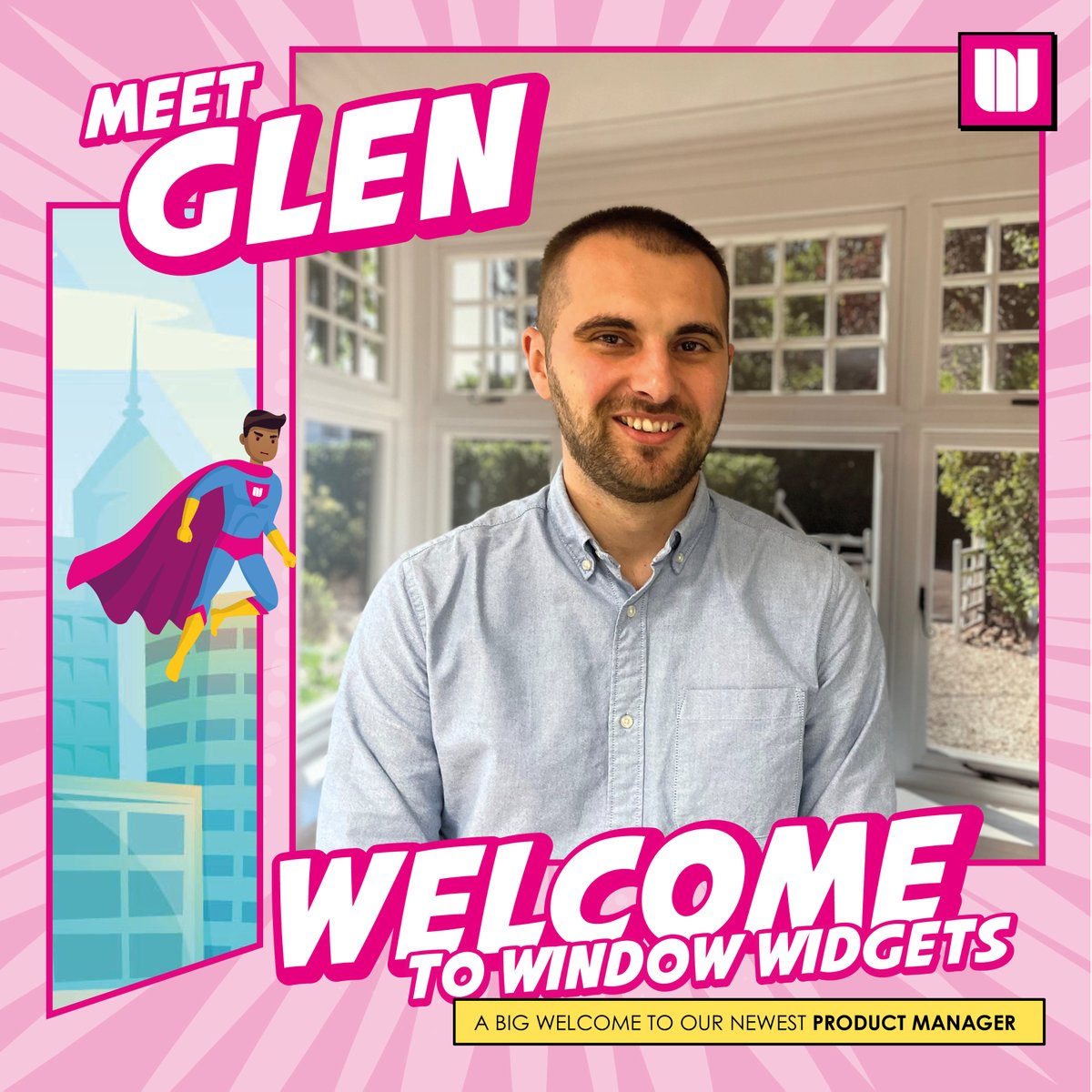 We would like to introduce a new member of the Widgets team - Glen has joined us as Product Manager.
We are so pleased to have you on board and sure you will smash it 👊

Welcome to the family 💗

#newstarter #widgetsfamily #teamwork