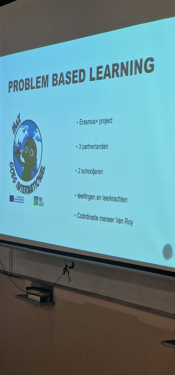 Infomoment rond ERASMUS project PBL, problem based learning. We gaan aan de slag met klassen uit Italië, Duitsland en Nederland om samen de ideale school te ontwerpen.  #internationalisering <a href="/GOinAntwerpen/">GO! scholengroep Antwerpen</a> @GO_onderwijs <a href="/EUErasmusPlus/">Erasmus+</a> <a href="/EPOSvzw/">EPOS vzw</a>