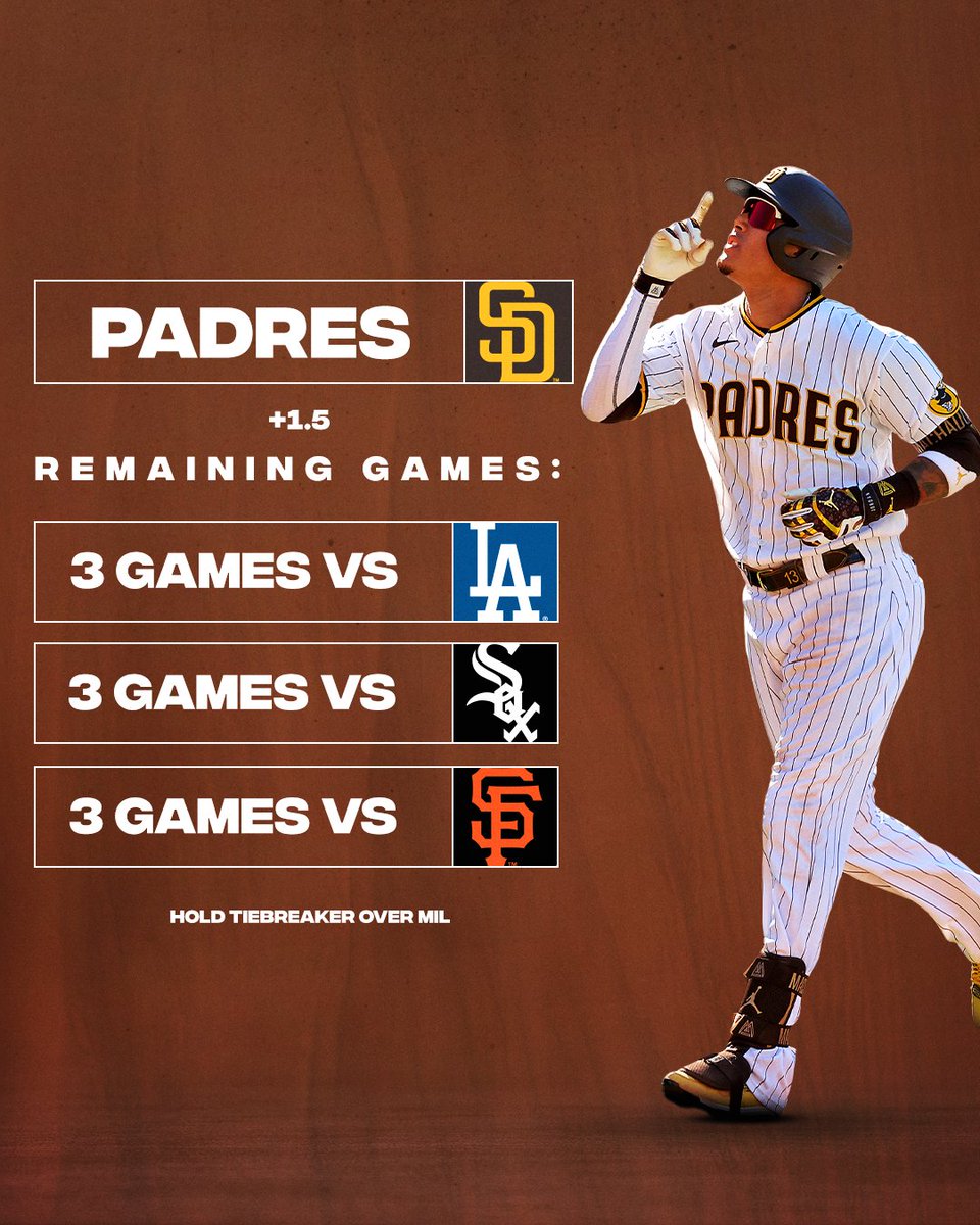 MLB on Twitter "Three teams for two spots. The NL Wild Card race is