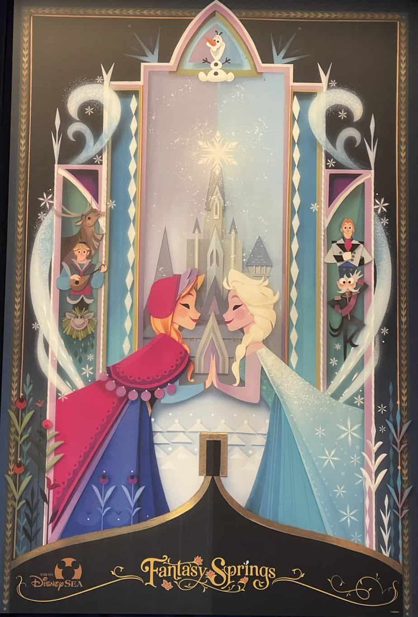 #Frozen3: ... it seems #Frozen2 went through some complications, and we've seen the final result. 
A third movie feels obbligatory after everything that happened, and #Frozen it's still one of the biggest frachises out there. 
Look at the #DisneyTokyo ride poster, for example (2)