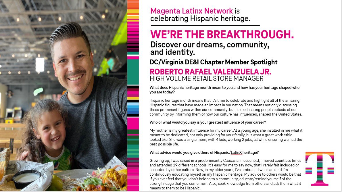 In Celebration of #HispanicHeritageMonth Spotlighting RSM Rob Valenzuela from Newport News VA. Thank you for sharing with us what this month means to you! #CoastalVA <a href="/SellPhones4/">EB</a> <a href="/AmrWahba1080/">Amr Wahba</a> #thecrown👑💕