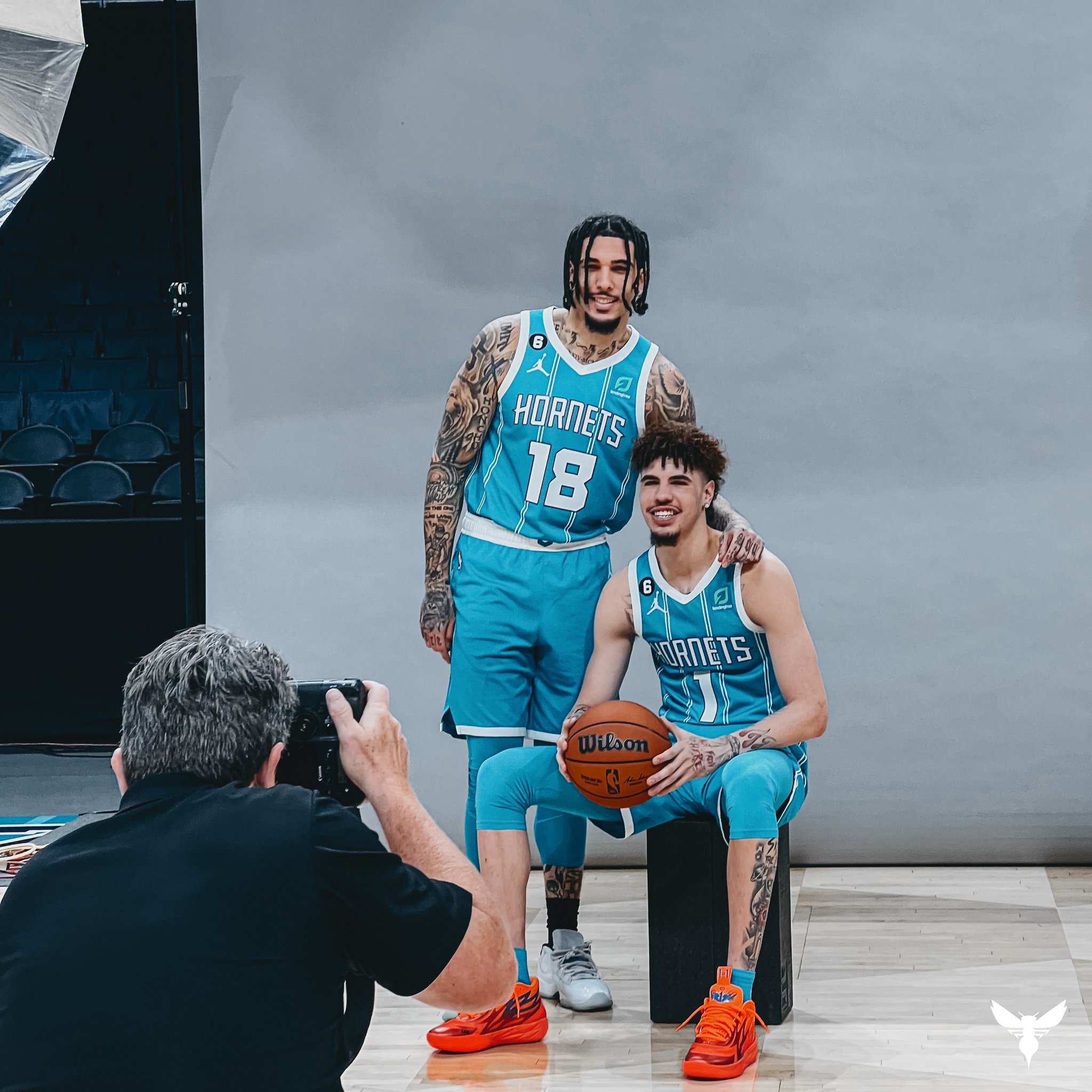 Charlotte on Twitter "Ball brothers in the building 🤝