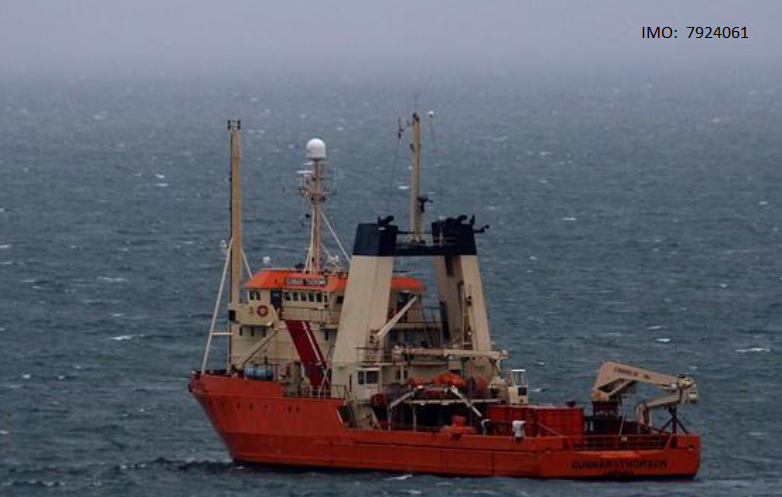 rafn's tweet image. The danish pollution control vessel Gunnar Thorson with E.T.A. at gas leaks north of #Bornholm 03:22 (28.09.2022) CET.  #NordStream1 #NordStream2 #gasleak #sabotage