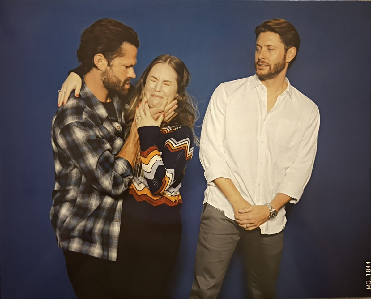 seashelltweet's tweet photo. I love my job, I swear. 🤣 Thanks #SPNKC for a great time in a new city!! https://t.co/yZTvTQaC42