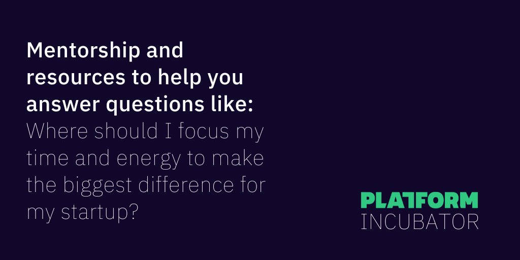 PlatformCalgary's tweet photo. Did you hear? The Platform Incubator has launched!
 
Get a tailored experience so you can focus on what matters for YOUR startup 

Apply by Oct. 9 ➡️ https://t.co/dENUPEsdMH

#yyctech #yycinnovation https://t.co/na8BShI4gZ