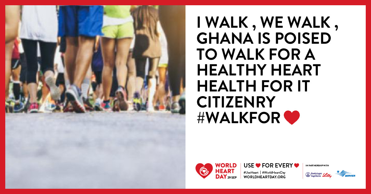 ghbeatstroke's tweet photo. I'm walking for and to promote a healthy heart health among Ghanaians and the world at large #Walkfor♥️🇬🇭 @ghbeatstroke
@worldheartfed @mohgovgh @Aboagye_DG_GHS @_GHSofficial #WHD29Sept2022 @AfricancdN @Ncdstalkghana @TinaGMensah @SDGsPresidency @AfricanStroke @GhanaNcd USE♥️ https://t.co/ucBmloxppl