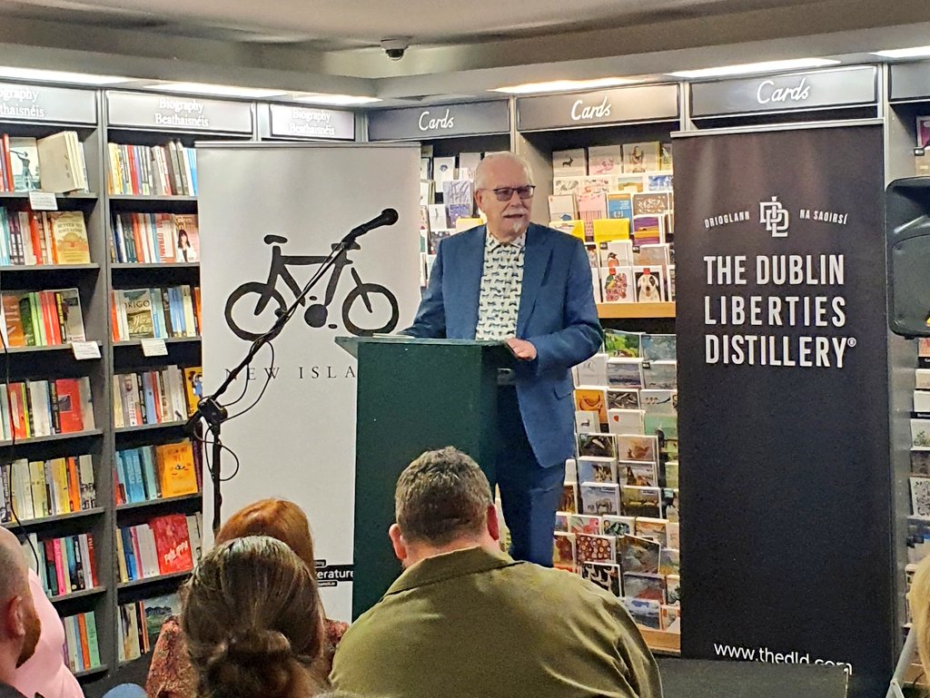 NewIslandBooks's tweet photo. A most excellent launch party in @Hodges_Figgis for @fallon_donal's new book #ThreeCastlesBurning based on no.1 podcast @3CastlesBurning. Special thanks to guest speaker Robert Ballagh and @WeAreTheDLD for the delish Old Fashioneds and #Whiskey samples. 🥃 https://t.co/5AzKcHUJXh