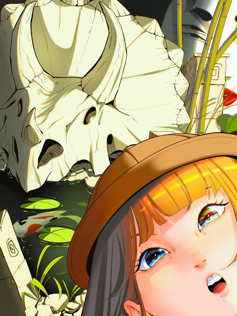 My piece "Mythical" still 
available to bid on <a href="/foundation/">Foundation 🌐</a>. 🤍✨

This piece is the continuation of my Guardians collection. Rt helps my reach a lot 🥺🤍

Link below: