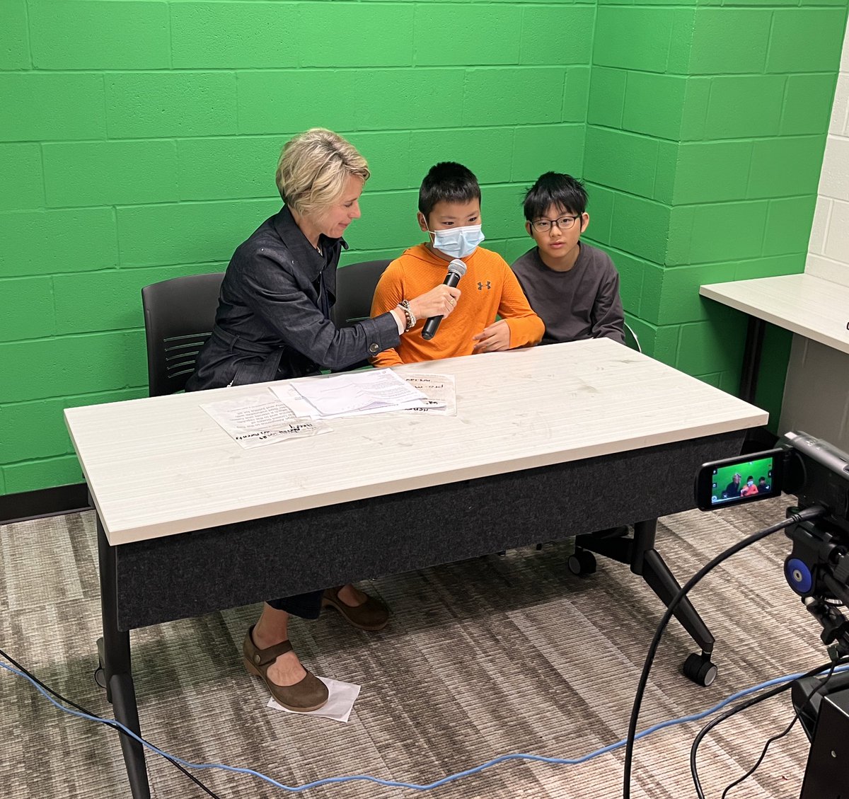 Students who hosted a country booth in 2021 have been sharing their favorite parts of the experience on the announcements. Hiroto talked about origami paper folding from Japan today! #CCEInternationalFestival2022
