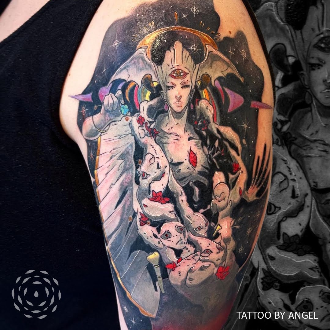 Liquid Amber Tattoo tweet media