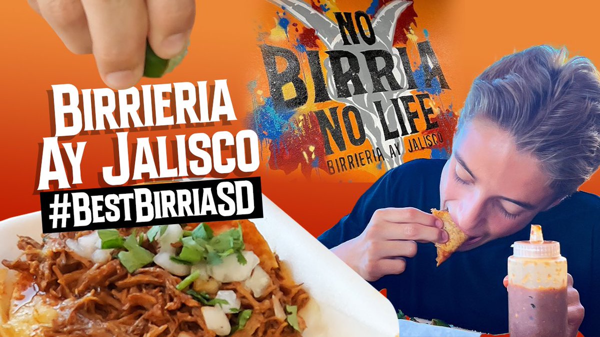 TaydeShow's tweet photo. You have to stop by Birrieria Ay Jalisco! Their Birria is delicious. Check out our review https://t.co/5q3CCeuwlO #bestbirriasd #birriatacos #escondido https://t.co/FjRnz7lNwu