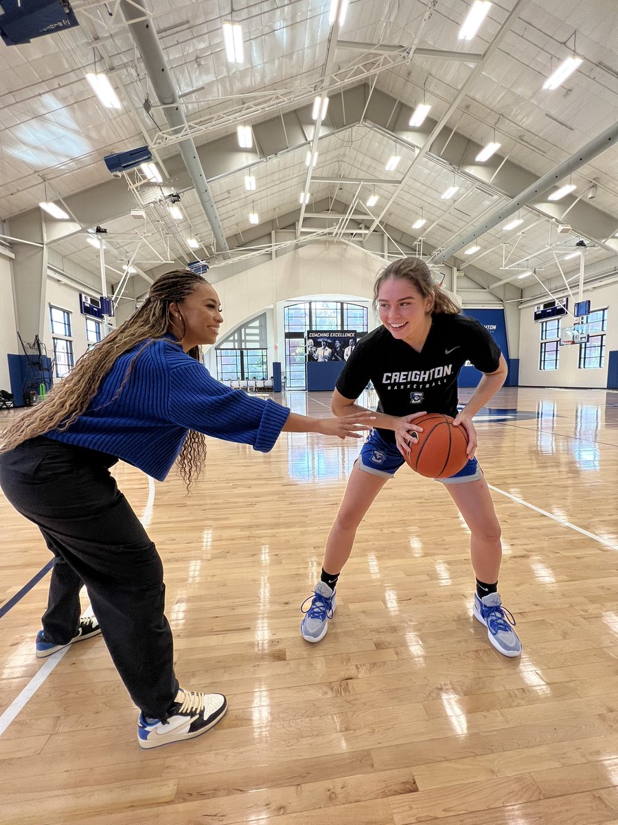 NCAA March Madness (@marchmadnesswbb) on Twitter photo Let’s recreate magic! ✨
<a href="/laurenjensen05/">Lauren Jensen</a> and <a href="/autumnjohnsontv/">Autumn Johnson✨</a> break down and reenact <a href="/CreightonWBB/">Creighton Women’s Basketball</a>’s iconic March moment.
#NCAAWBB Let’s recreate magic! ✨
<a href="/laurenjensen05/">Lauren Jensen</a> and <a href="/autumnjohnsontv/">Autumn Johnson✨</a> break down and reenact <a href="/CreightonWBB/">Creighton Women’s Basketball</a>’s iconic March moment.
#NCAAWBB
