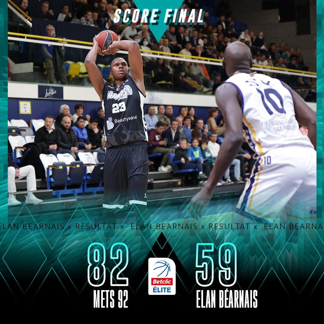 EBPLO's tweet photo. Les Palois s’inclinent sur le terrain des Mets 92

Prochain rdv le dimanche 02 octobre à l’occasion de la réception du Limoges CSP 

#ELANation #BetclicELITE #EntrezDansLaLegende https://t.co/pEH0B2mHZI