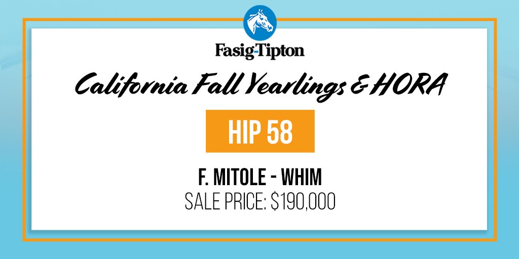 Fasig-Tipton tweet media