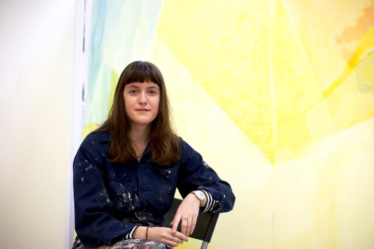 SPEAKER ANNOUNCEMENT #CMDepth @mac_lynsey approaches painting by combining ways of working; from memory & observations of her surroundings, to working intuitively, responding to marks & colours. Fri 30 Sept 8.30am, Fruitmarket Gallery, ticket link in bio