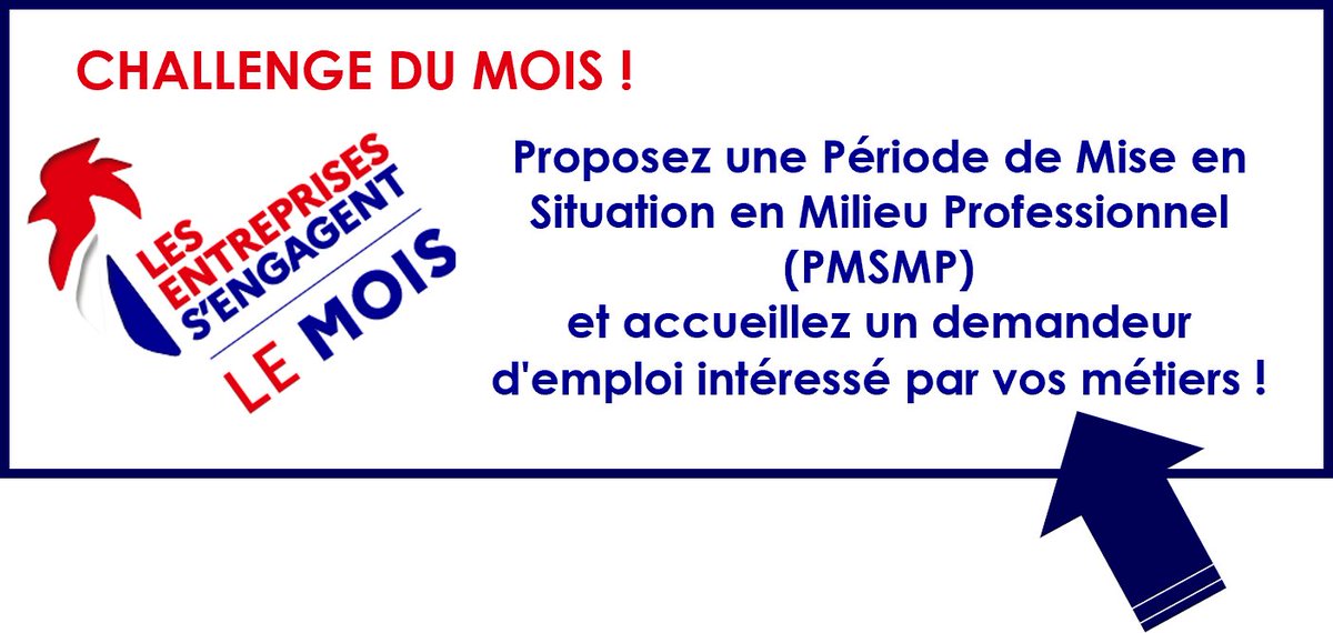 📢 Rejoignez le challenge de collecte des offres d'immersions ! Pour permettre à quelqu'un de découvrir vos métiers et pour vous permettre de découvrir peut être un.e futur.e collègue ! forms.office.com/pages/response…