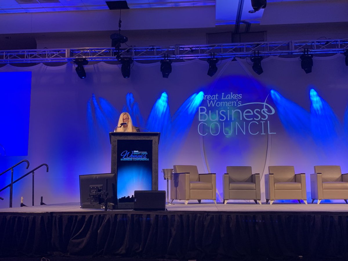 Argent_Inc's tweet photo. Our President and CEO, Lynn Perenic, was honored to be asked to introduce programming today at the Great Lakes Women's Conference. This organization means a lot to us, and we are grateful for the opportunities that have come along with it! #womanownedbusiness #glwbc #wbenc https://t.co/ipZnuNiCeU