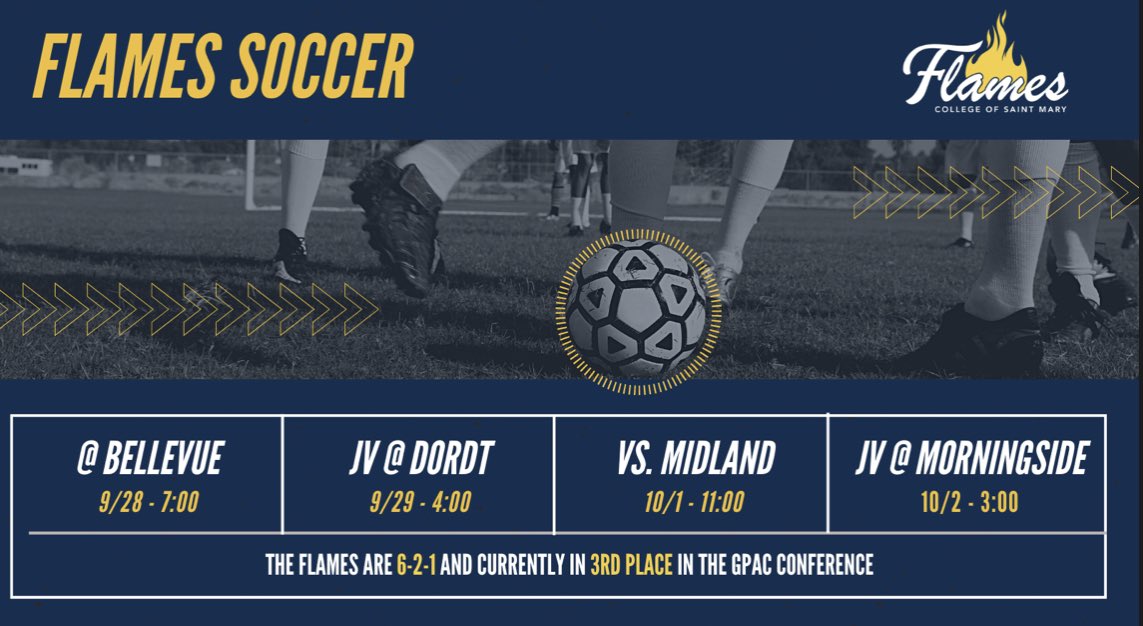 It’s a great week to be a Flame! 💙💛