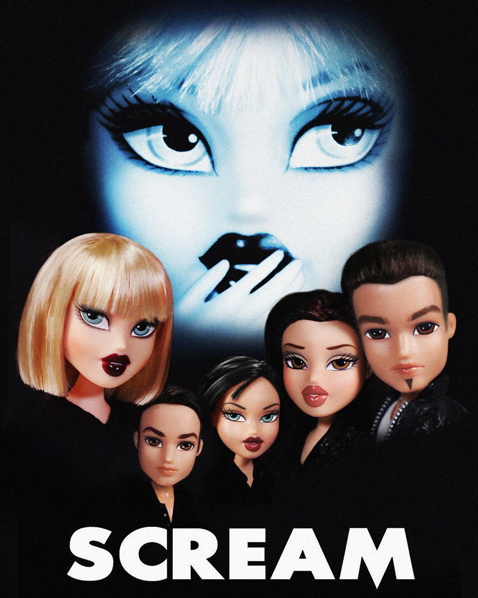 Who’s excited for Spooky Season?! 👄🔪 @DrewBarrymore #bratz