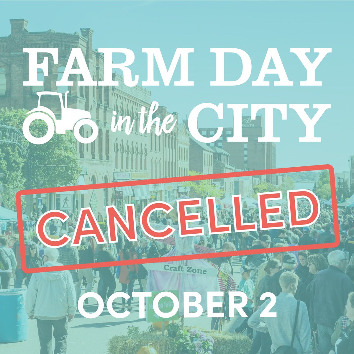 🌾 It’s with heavy hearts that we let you know we have decided to cancel Farm Day in the City on Sunday, October 2nd. Priority remains on the clean up & power restoration efforts in the wake of Fiona. Potential future date TBD. Stay safe, everyone! 🫶 #pei #hurricanefiona