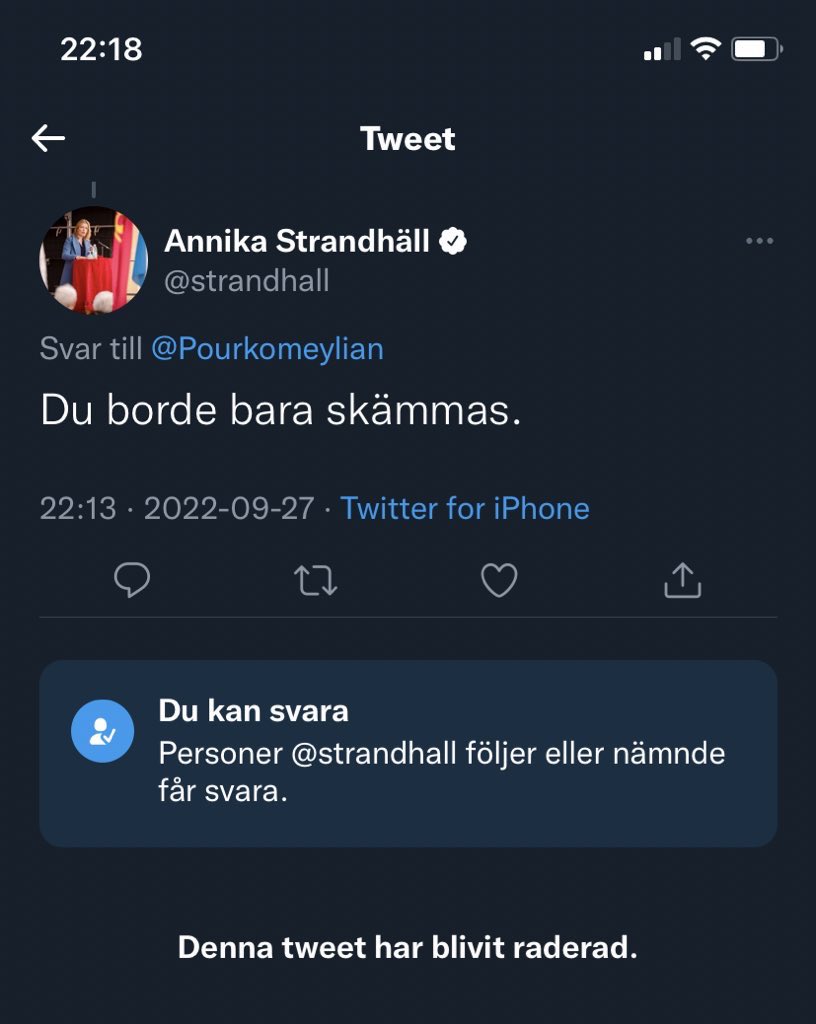 Dana Pourkomeylian™ tweet media