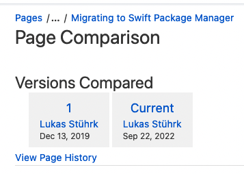 Statusindikator's tweet photo. Today we finished the migration of the WestwingNow app from CocoaPods to Swift Package Manager. I created the first notes on how to migrate in December 2019. 
Finally, a lot of planning and even more execution comes to an end. https://t.co/EyfLYEuSZu