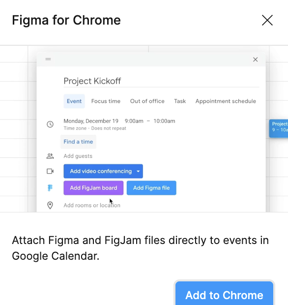 LyraHealthUX's tweet photo. Quick Tip: Thank you @figma for creating a plugin where we can immediately attach FigJam boards to calendar events! https://t.co/RACCl5nM9H https://t.co/APS3Qd7v2H