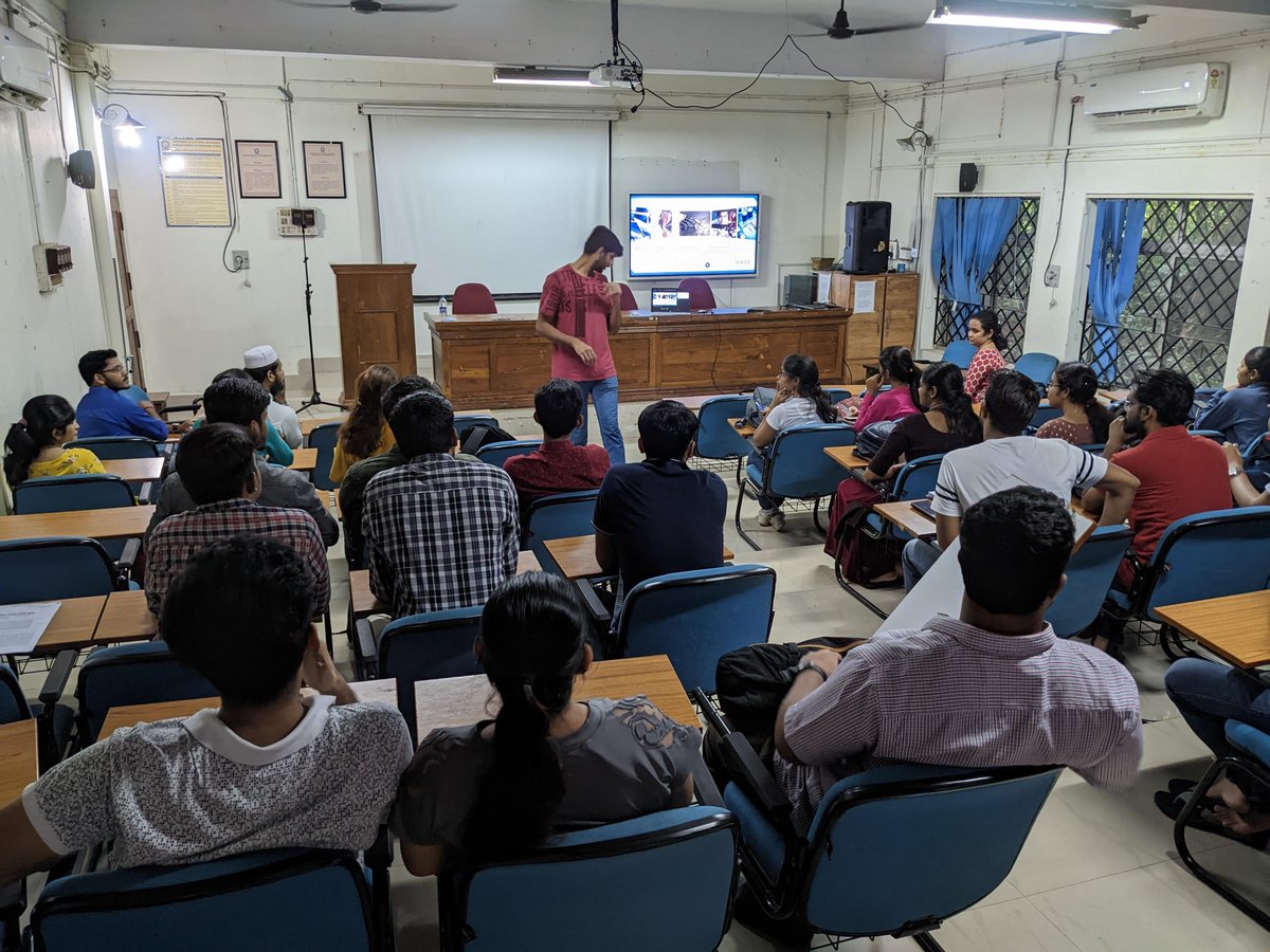 ieeepes_sb_nitc's tweet image. IEEE PES SBC NITC  organized a campaign on the 1st of September 2022.
The event was organized to spread awareness about the activities of IEEE PES SBC of NITC among the first-year M Tech students of five different streams in the Electrical Engineering Department.
#ieeepes #ieee