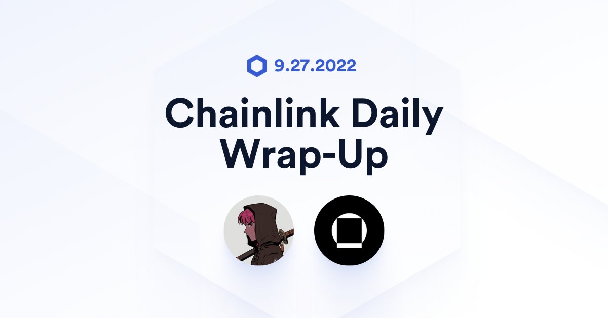 Chainlink tweet media