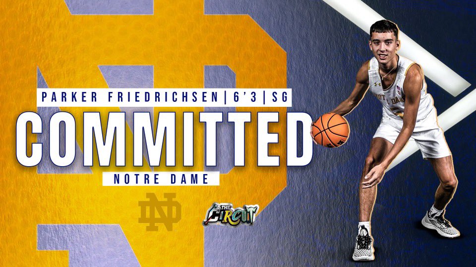 BREAKING: 2023 4-Star Parker Friedrichsen commits to Notre Dame

- Player Breakdown
- Overall Skill Set
- How He Will Fit In His Freshman Season

READ 👇🏾
circuitscouting.com/news_article/s…