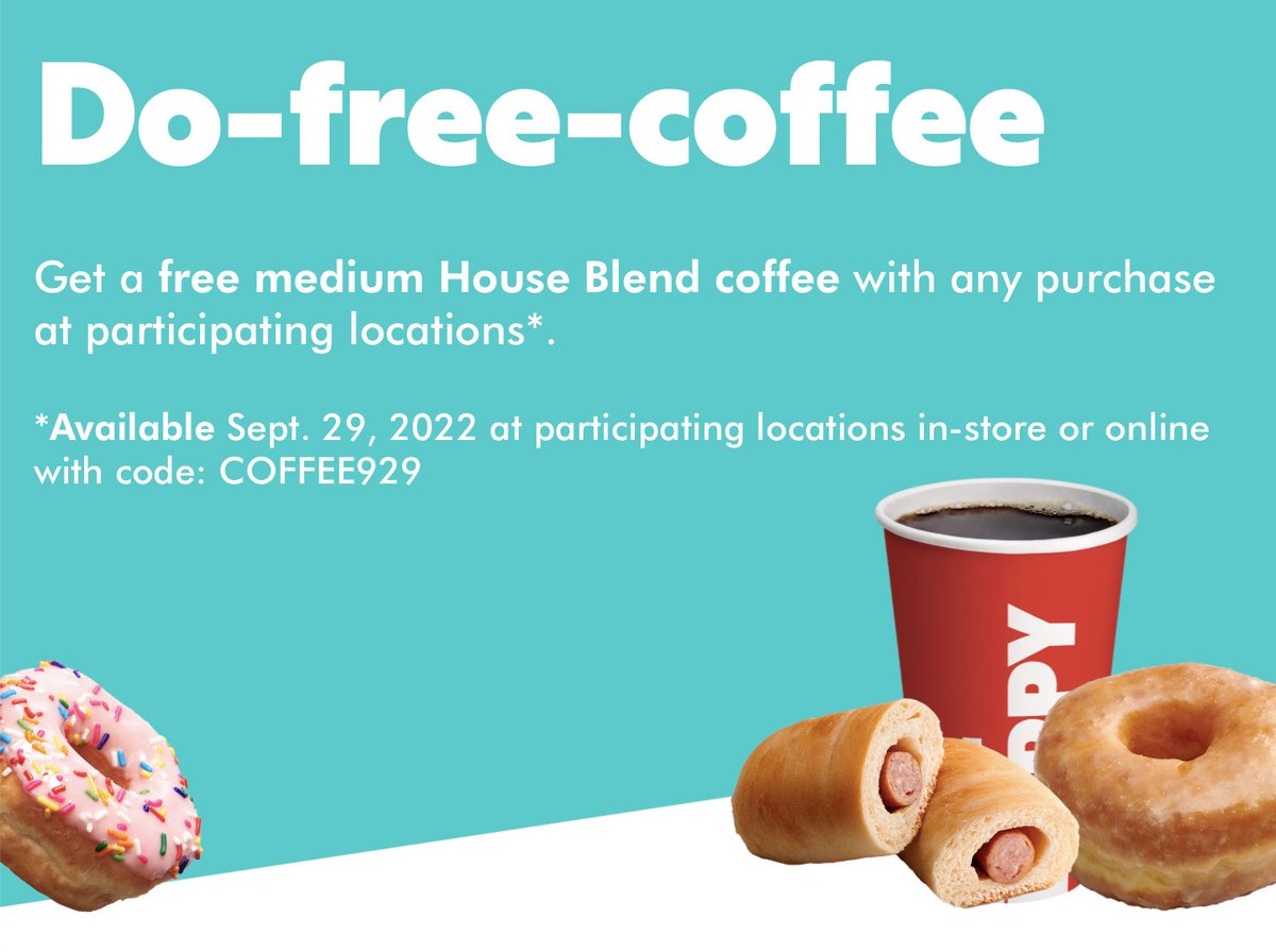 Stop by this Thursday and celebrate National Coffee Day with us!