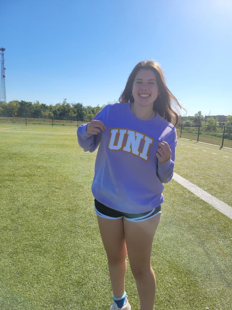 I am beyond excited to announce my verbal commitment to further my academics and play D1 soccer at the University of Northern Iowa! Thank you to my family, coaches, and friends for helping me get to where I am today! #EverLoyal <a href="/UNI_Soccer/">UNI Soccer</a> <a href="/LFA05GBlueStar/">Lou Fusz 2005G Blue Star Premier</a> <a href="/LouFuszSoccer/">Lou Fusz Soccer Club</a> <a href="/ChadOtec/">Chad Otec</a>