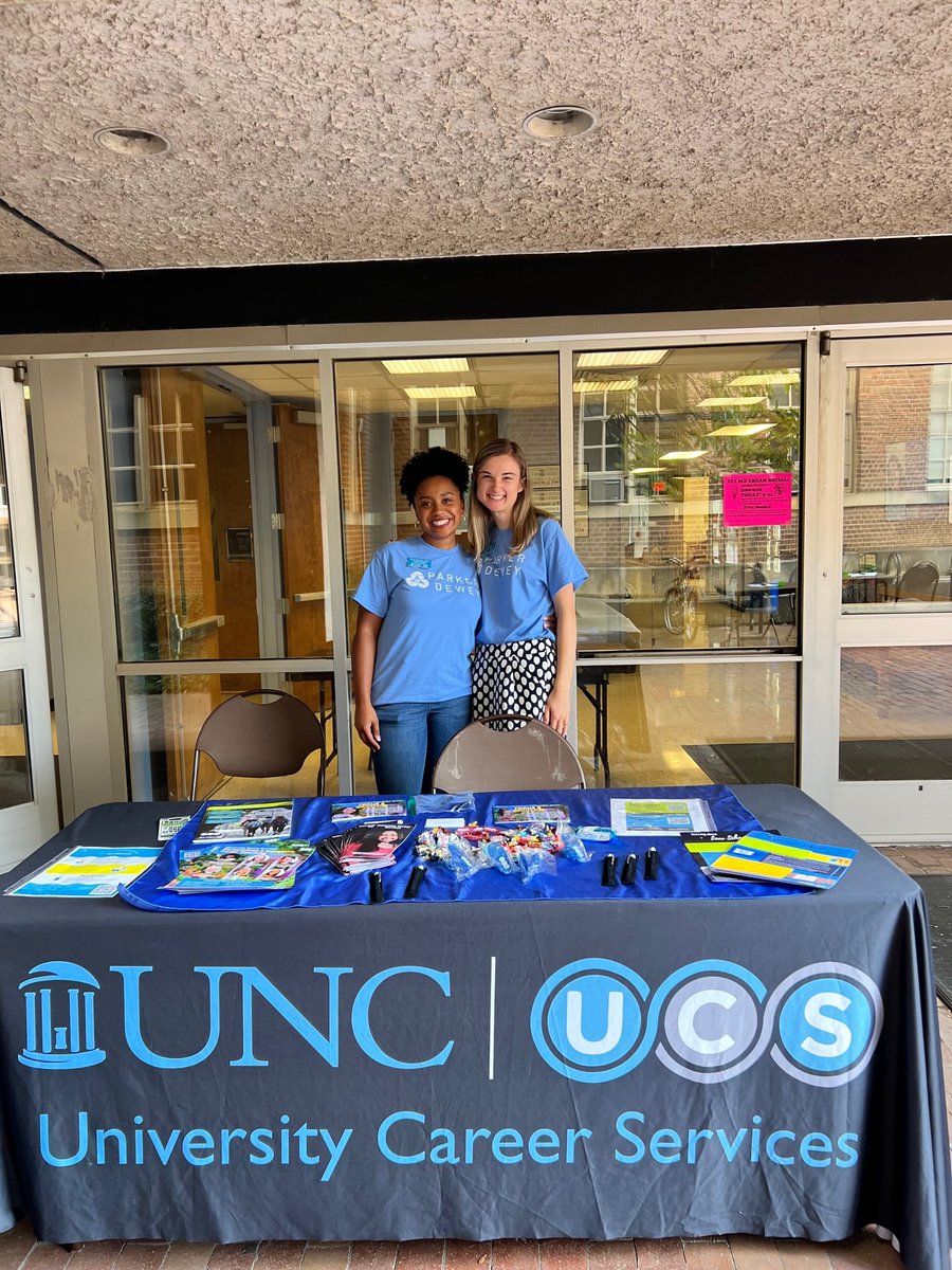 UCS had another successful tabling event last week! On Thursday, we tabled during the Ice Cream Social event hosted by the UNC English and Literature Department. We loved telling students about career coaching, our certificate programs, and the JLD Program.