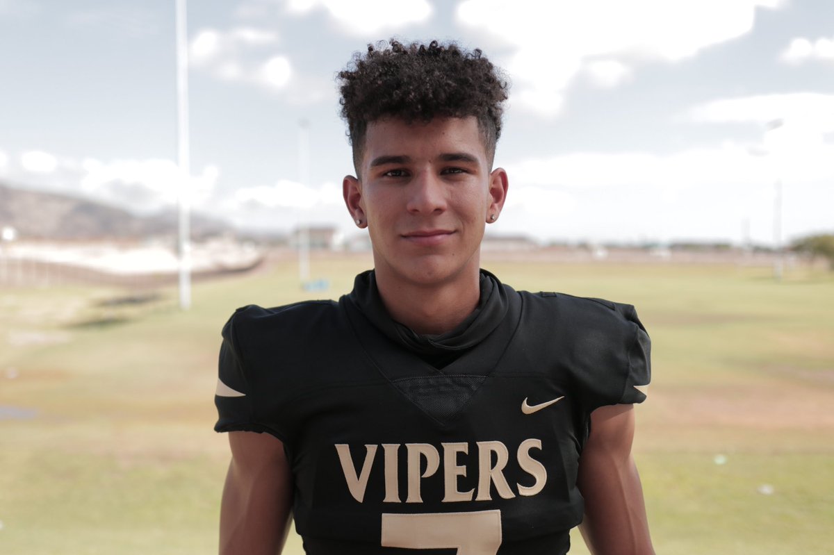 Huge Congrats goes out to <a href="/Erick7Santiago/">ERICK SANTIAGO #️⃣7️⃣</a> for now being the all time leader in Verrado history in career passing yards and TD’s!
