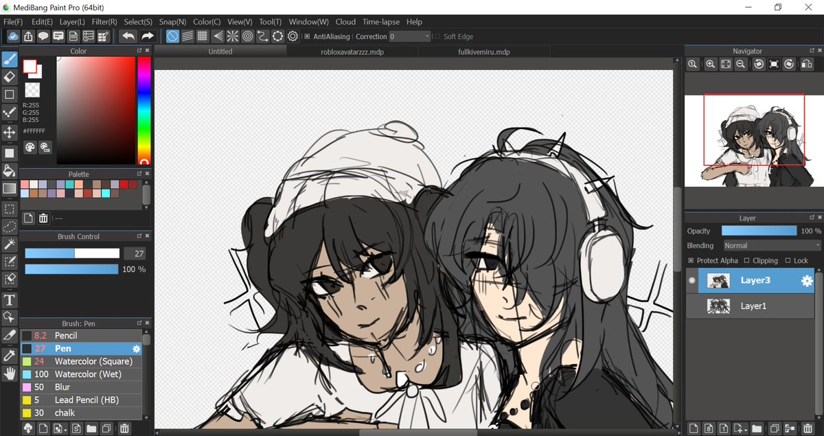 melonmiru's tweet photo. see see it looks bad now but thats just bc i havent started rendering https://t.co/78R4ofjPqR