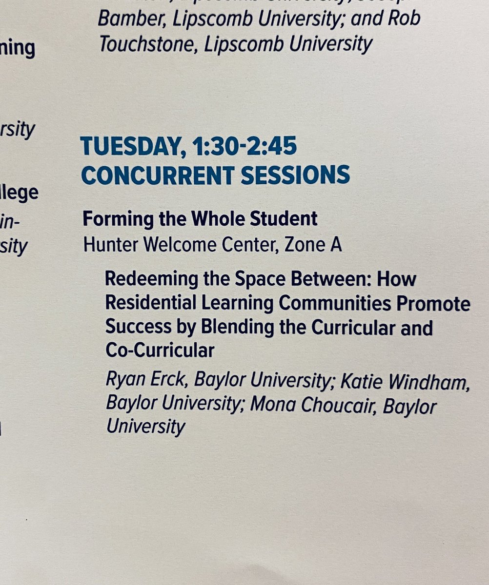 Representing <a href="/Baylor/">Baylor University</a> at the Best Practices in Christian Higher Education Conference 2022 with some great friends and colleagues - Katie Windham and Mona Choicair. Thanks <a href="/ACUedu/">Abilene Christian University</a> for hosting!