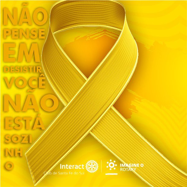 interactsfs's tweet image. Não pense em desistir! Você não está sozinho!🔅💛🔅💛