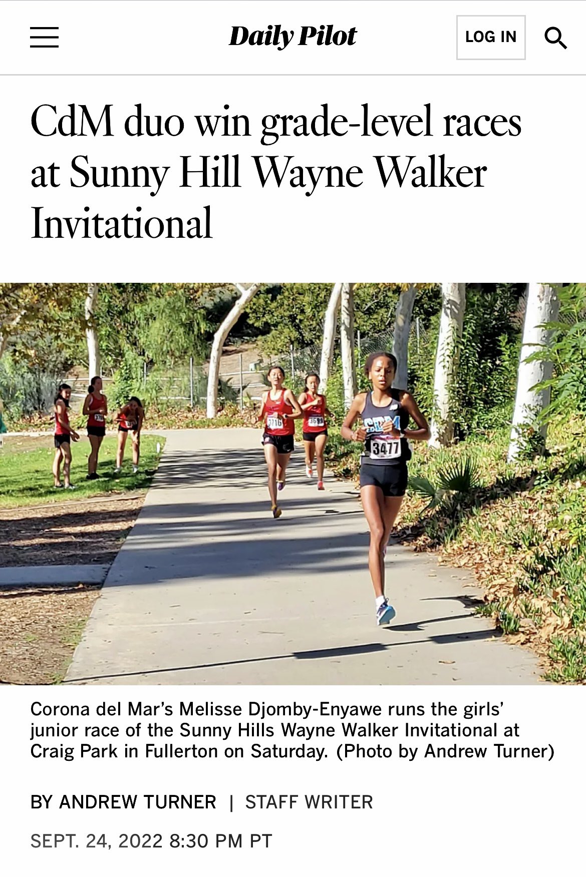Corona del Mar on Twitter "PRIDE in more CdM Runners! Congratulations