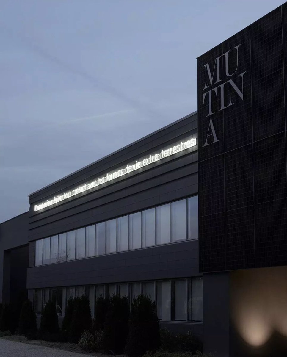 PUrquiola's tweet photo. Inauguration of new Mutina headquarters design Patricia Urquiola #mutina #patriciaurquiola https://t.co/EyzWCfWKeu