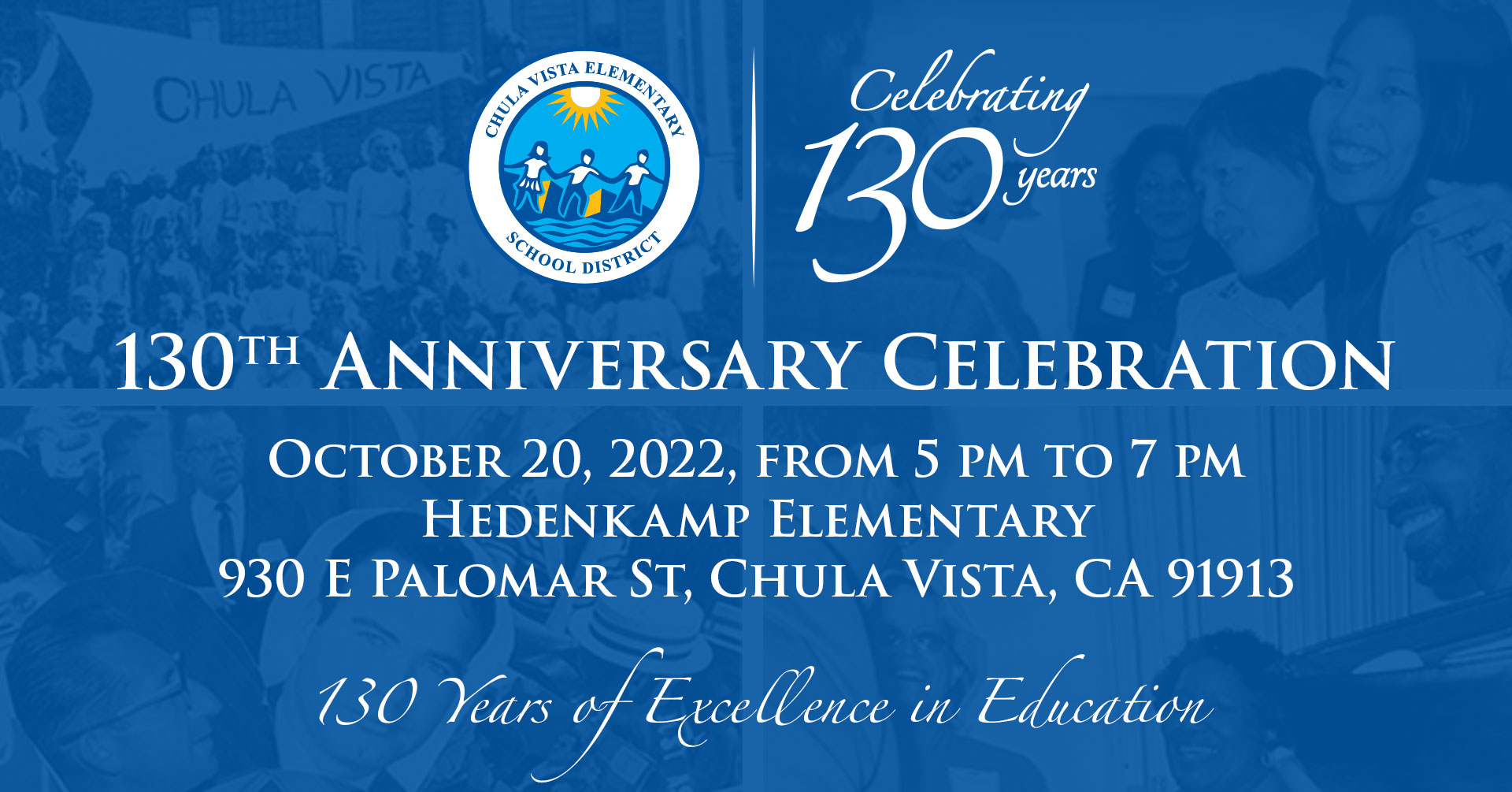 CVESD News on X: "🎊 Mark your calendar for Oct. 20 to celebrate with #CVESD  at our free 130 year celebration! The celebration will have live  entertainment from students, interactive activities, games,