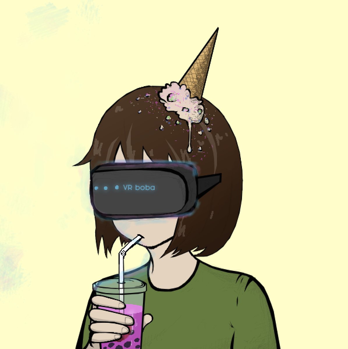 Boba_baes's tweet photo. GM ☀️🧋

Say it back or I'm not going to eat ice cream with you in the metaverse! https://t.co/0lLSLLlmND
