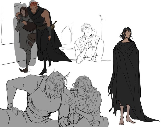 Gideon the Ninth doodles 