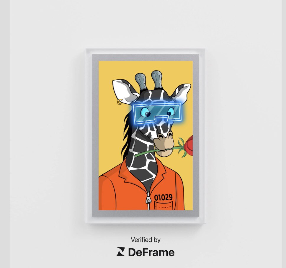 miwa_tx's tweet photo. I'm displaying my NFT on DeFrame @deframeofficial.
Try it now at https://t.co/KcGjzFYWOp. Get a chance to win 100 $USDC and an NFT display frame for FREE.
#DisplayOnDeFrame #IRL https://t.co/zvoIAOwBgY https://t.co/qaM2PmpoZM