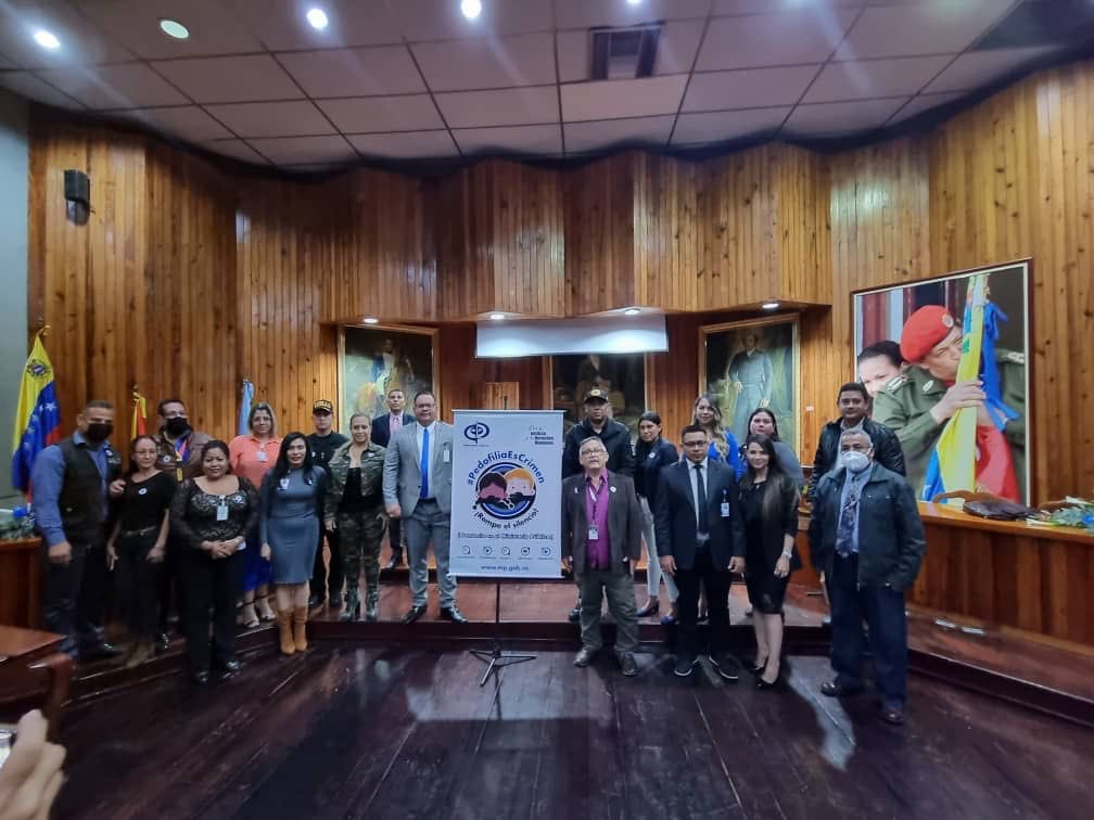 mippci_ven's tweet photo. #EnFotos 📸 | FGR informó que en En el marco de la Campaña Nacional #PedofiliaEsCrimen que adelanta el @MinpublicoVEN, la Fiscalía Superior Aragua realizó Foro dirigido a los actores del Sistema de Protección del niño, niña y adolescente.
#TurismoAutosustentable https://t.co/1p6vcGsgDZ
